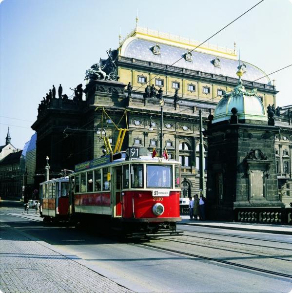 Prag Historische Straßenbahn-Fahrt